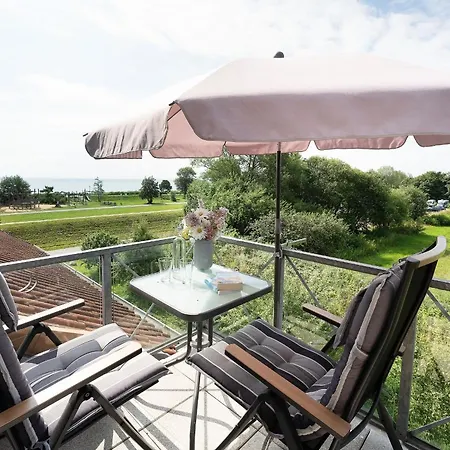 Ferienwohnung Seeigel mit Balkon im Kaiserhof 5 Kellenhusen Exterior foto